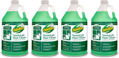 OdoBan Professional Series Neutral pH No Rinse Floor Cleaner Concentrate, Made in the USA, 4 Gallons