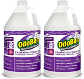 OdoBan Professional Disinfectant and Odor Eliminator Concentrate, Made in the USA, Lavender Scent, 2-Pack, 1 Gallon Each