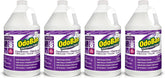 OdoBan Professional Disinfectant and Odor Eliminator Concentrate, Made in the USA, Lavender Scent, 4-Pack, 1 Gallon Each