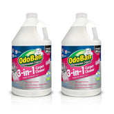 OdoBan 3-in-1 Carpet Cleaner, Made in the USA, Set of 2, 1 Gallon Each