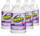 OdoBan Disinfectant Concentrate and Odor Eliminator, Made in the USA, Lavender Scent, 4 Gallons