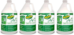 OdoBan Professional Series Ready-to-Use Air Spring Fresh Liquid Air Freshener, Made in the USA, Spring Fresh Scent Clear, 4-Pack, 1 Gallon Each